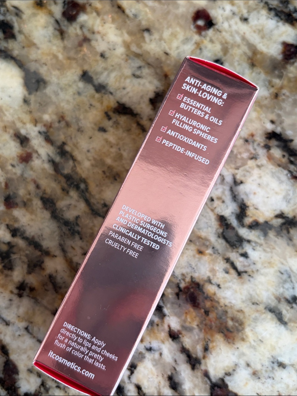 ⚡️❄️It Cosmetics Vitality Lip & Cheek Flush Stain Reviver - Picture 7 of 7